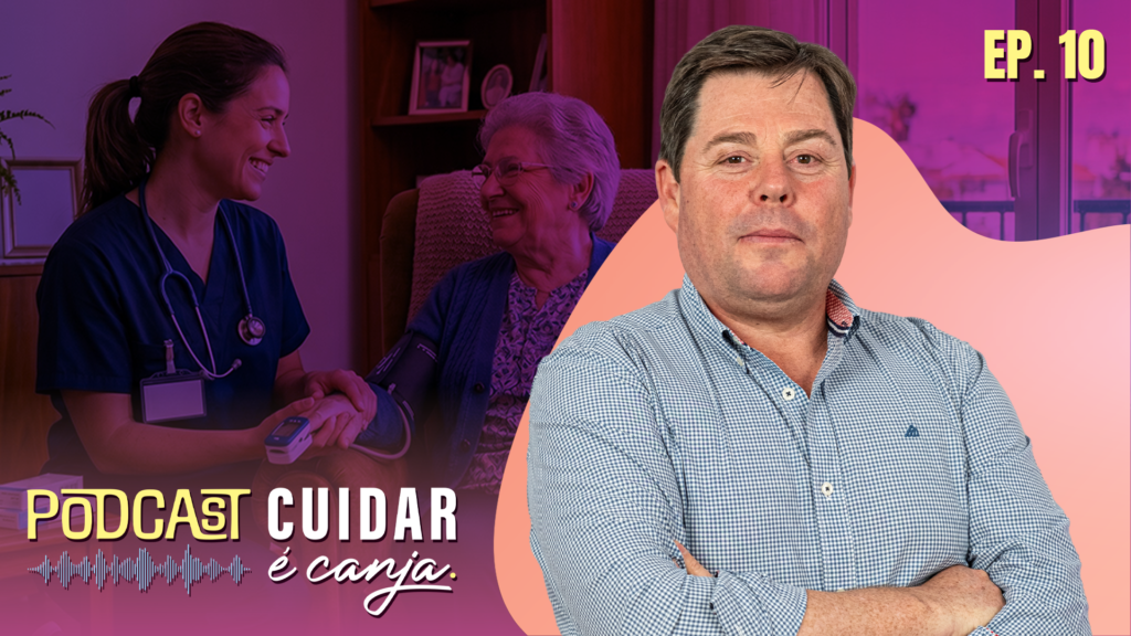 Episodio 10 sobre hospitalização domiciliária com o Enfermeiro Casimiro Correia