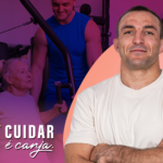 Toma Palade, fisiologista do exercício, no episódio 15 do podcast Cuidar é Canja sobre treino de força em idosos